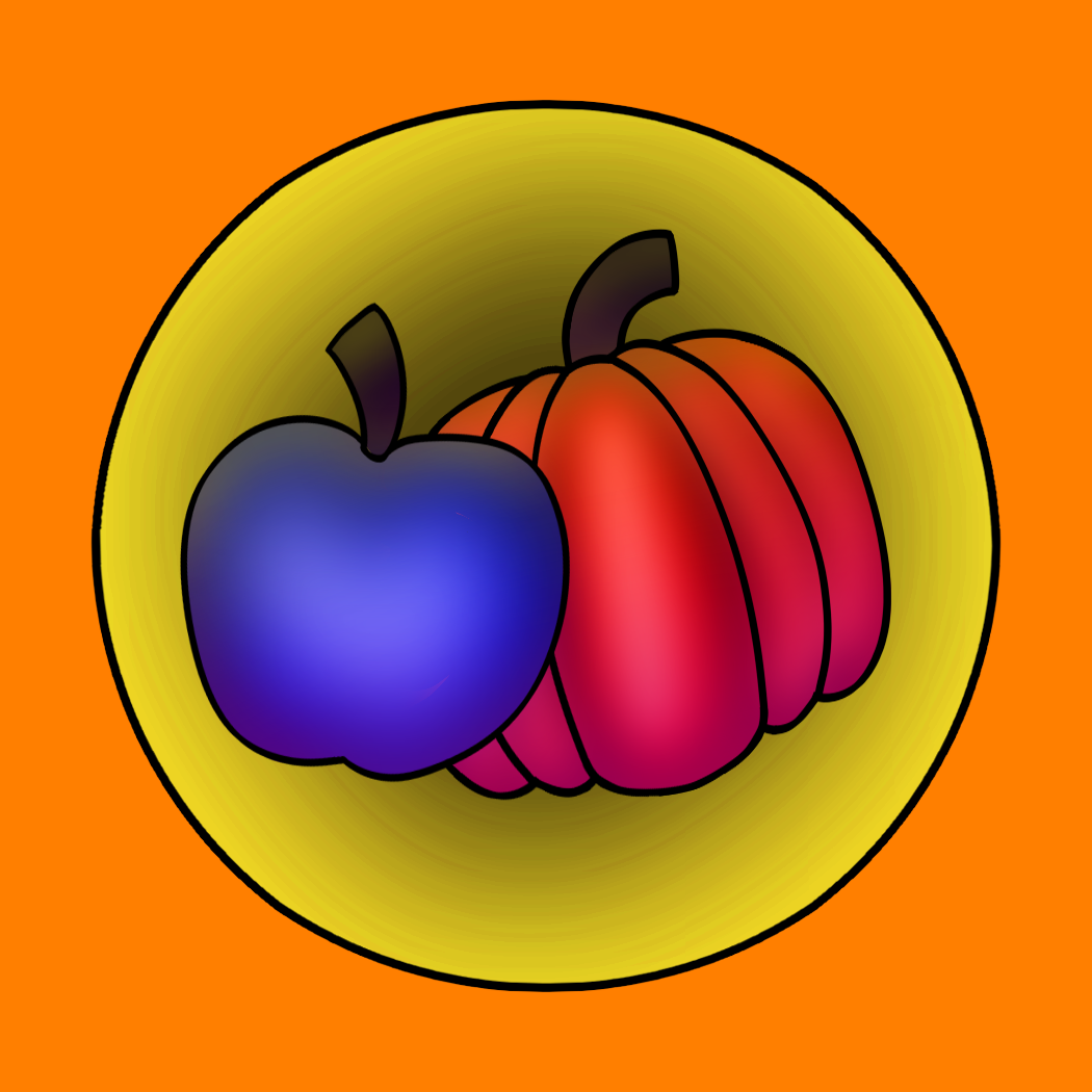 Pumpkin + Fruit Badge